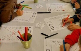 Wizyta sześciolatk&oacute;w z przedszkola Franio w bibliotece w Kobylnicy  7