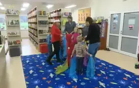 Zimowe zabawy podczas Kreatywnej soboty w Kobylnicy  6