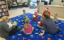 Zimowe zabawy podczas Kreatywnej soboty w Kobylnicy  8