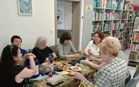 Świąteczne warsztaty rękodzielnicze - Filia w Kwakowie 2