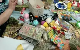 Świąteczne warsztaty rękodzielnicze - Filia w Kwakowie 11