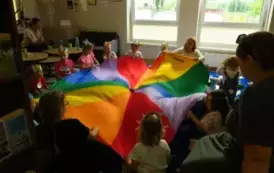Lato w indiańskiej wiosce - lipcowe zajęcia w Kobylnicy  8