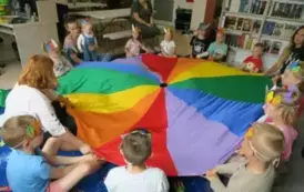 Lato w indiańskiej wiosce - lipcowe zajęcia w Kobylnicy  11