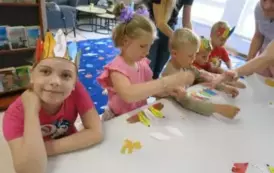 Lato w indiańskiej wiosce - lipcowe zajęcia w Kobylnicy  13