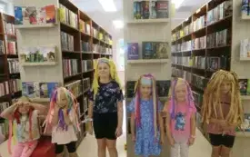 Warsztaty fryzjerskie w BP w Kobylnicy na podstawie książki J. Muhlego