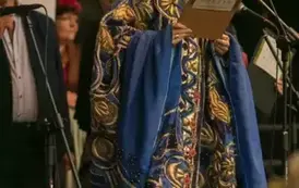 Narodowe Czytanie 2025 podczas Gminnego Święta Plon&oacute;w w Kobylnicy