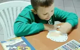 Klub Przyjaci&oacute;ł Biblioteki w Kwakowie na świetlicy wiejskiej