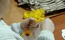 Klub Przyjaci&oacute;ł Biblioteki w Kwakowie na świetlicy wiejskiej