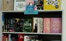 Nowości wydawnicze w BP w Kobylnicy, Filia w Kwakowie