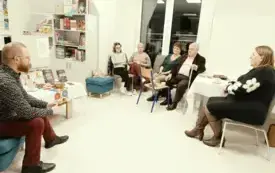 Spotkanie autorskie z K.Piersą - Gustlof, Riese w Filii w Kwakowie