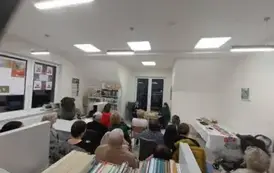 Anna Gliniecka-Woś, Burmistrz Kobylnicy w Filii w Kwakowie - inauguracja cyklu "Czytam, polecam"