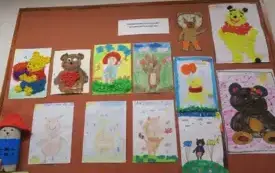 Zajęcia literackie dla grupy starszak&oacute;w ze Słonecznikowego Przedszkola w BP w Kobylnicy