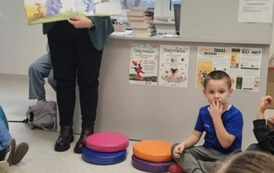 Krasnale z Oddziału Przedszkolnego w Filii w Kwakowie Dzień Pluszowego Misia