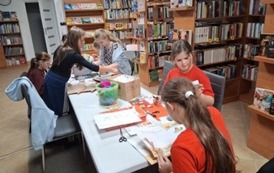 Świąteczne spotkanie wolontariuszy w Filii w Sycewicach