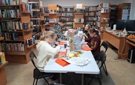 Świąteczne spotkanie wolontariuszy w Filii w Sycewicach