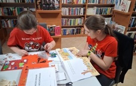 Świąteczne spotkanie wolontariuszy w Filii w Sycewicach