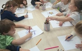 Zajęcia dla Oddziału Przedszkolnego w Kwakowie na podstawie książki Mała gwiazdka