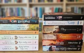 Nowości książkowe w Bibliotece Publicznej w Kobylnicy dział Duże Litery