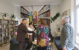 Projekt Bibliorasmus GBP w Zarszynie w BP w Kobylnicy