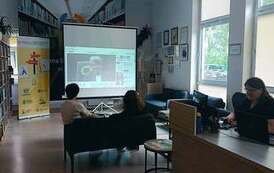 Projekt Bibliorasmus GBP w Zarszynie w BP w Kobylnicy