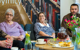 Projekt Bibliorasmus debata środowisk lokalnych i zaproszonych gości o roli biblioteki w budowaniu więzi społecznhych
