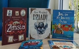 Książki zakupione do Filii w Kwakowie w ramach programu Biblioteki Narodowej