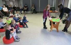 Biblioteczny Klub Maluszka w listopadzie 2021 2