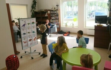 Wrześniowa Kreatywna sobota w GBP w Kobylnicy  12
