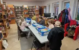 Zajęcia kreatywne Lego Education w Filii w Sycewicach