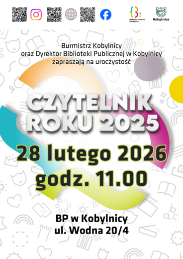 Gala czytelnik roku 2025 BP Kobylnica