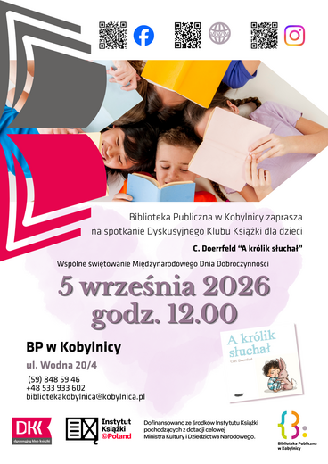 DKK dla dzieci w BP w Kobylnicy C. Doerfeld "A kr&oacute;lik słuchał"