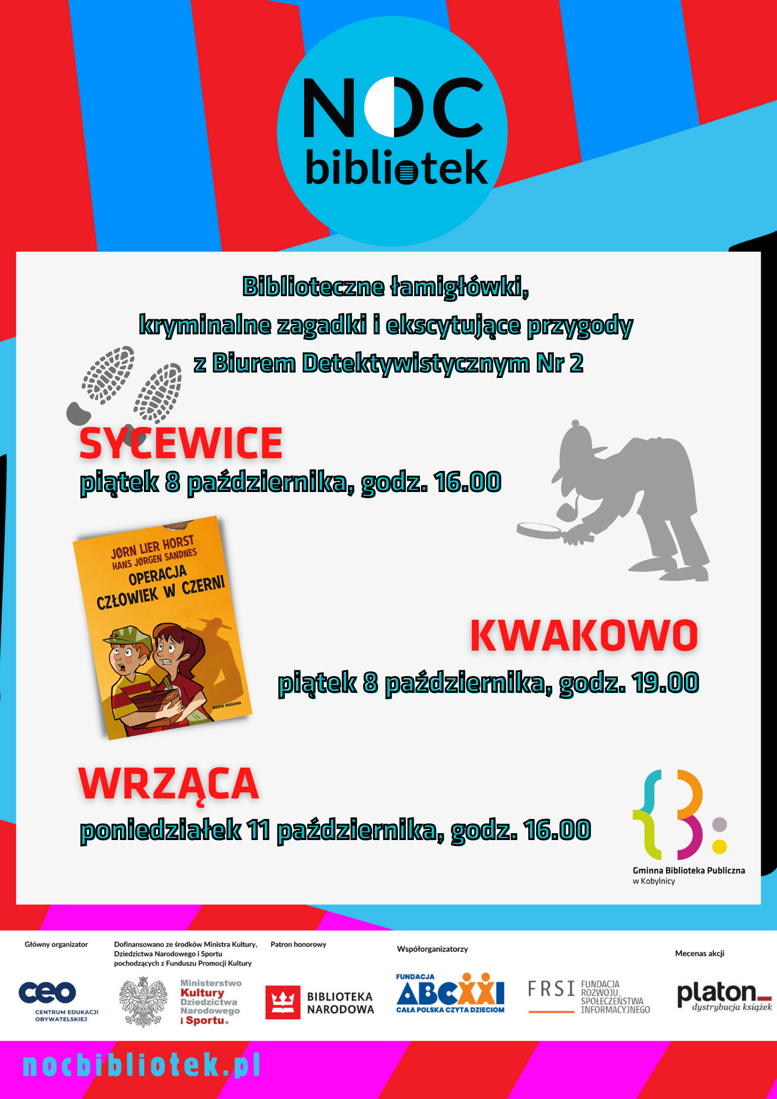 Reklama nocy bibliotek