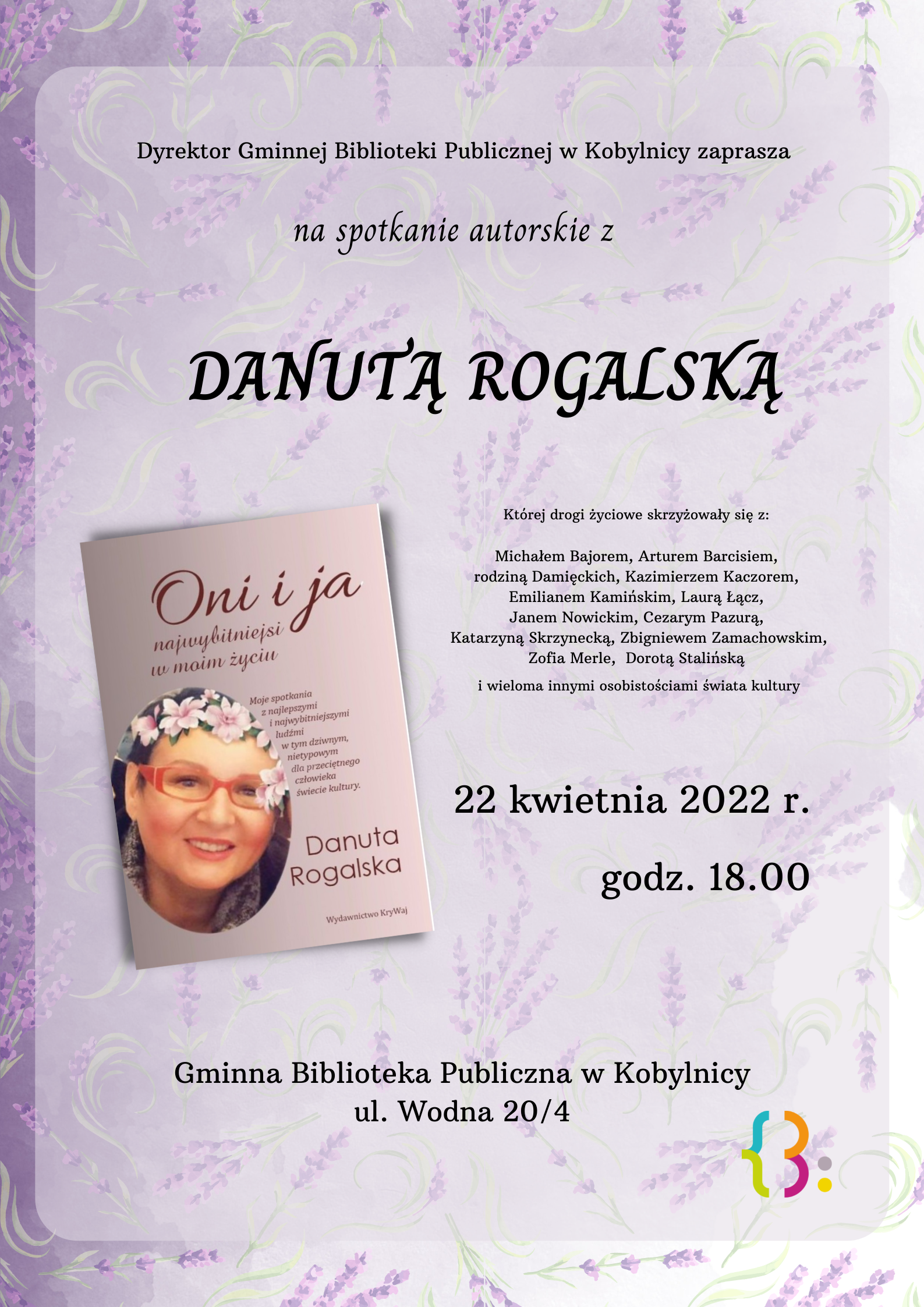 Spotkanie autorskie z Danutą Rogalską 22 kwietnia 2022 g.18