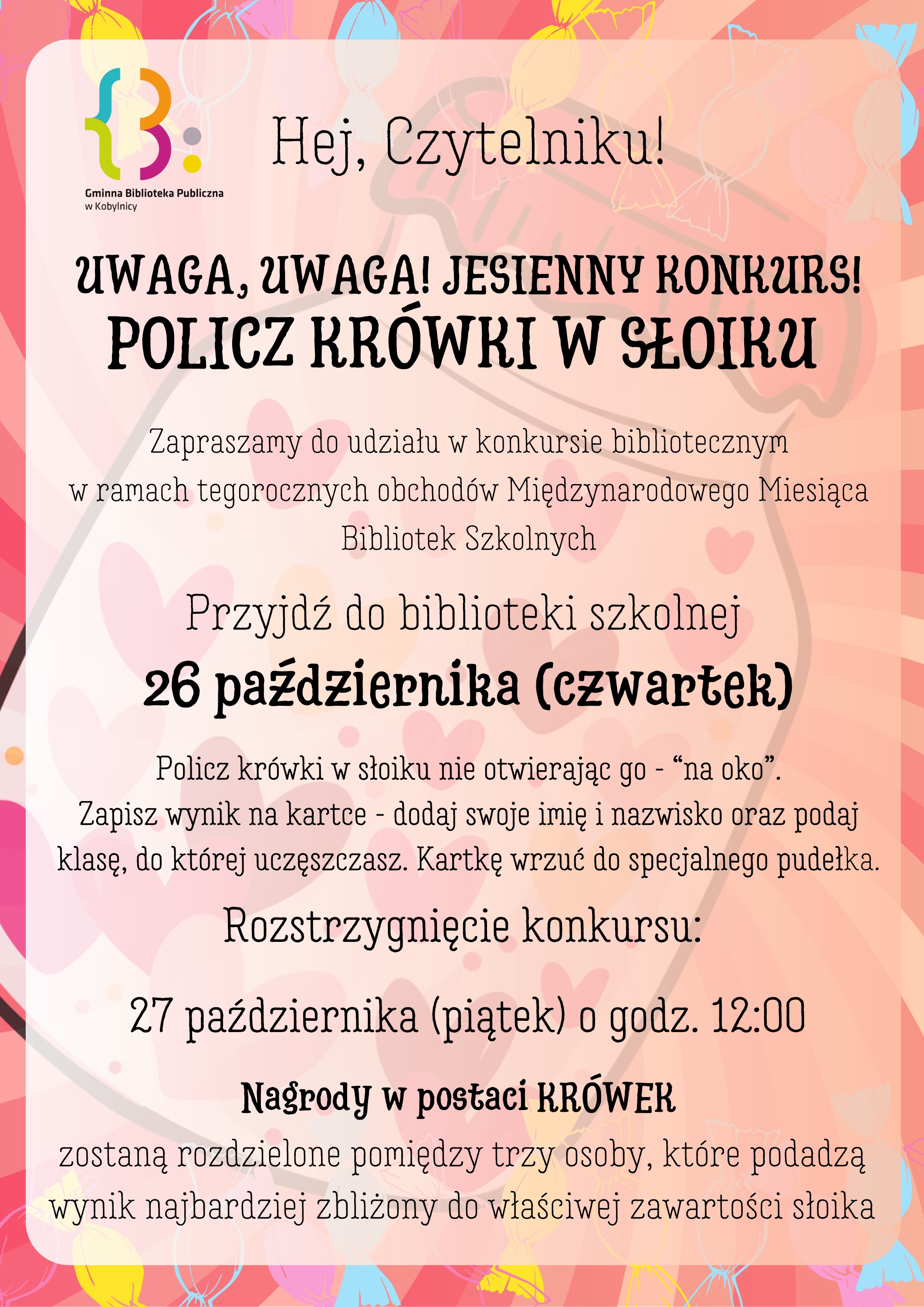 Jesienny konkurs w&nbsp;filii w&nbsp;Kwakowie