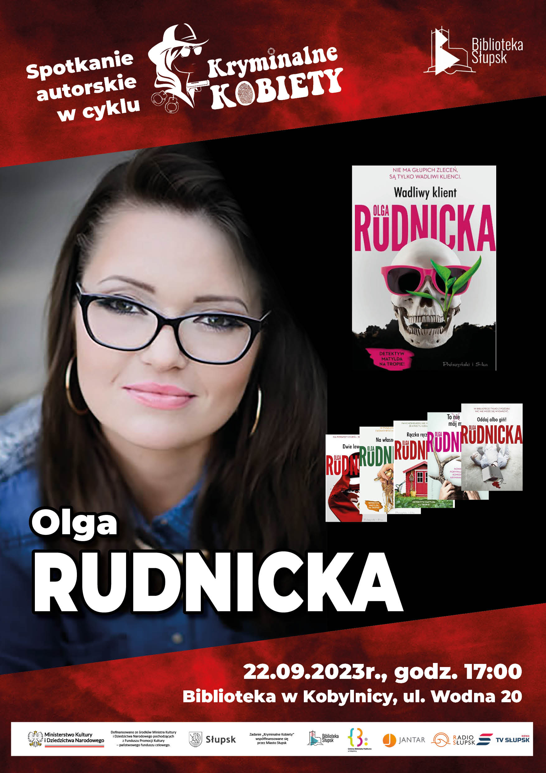 Spotkanie autorskie z&nbsp;Olgą Rudnicką