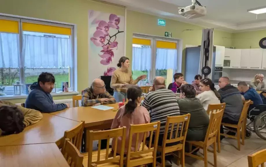 Zajęcia nt. filozofii dla podopiecznych WTZ Sycwicach