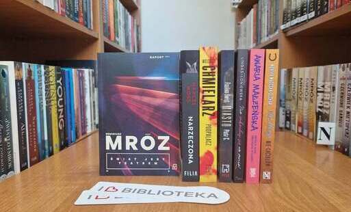 Nowości książkowe w Filii we Wrzącej