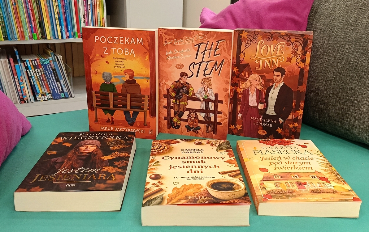 Nowości wydawnicze w Filii w Kwakowie i książki zakupione z programu Biblioteki Narodowej