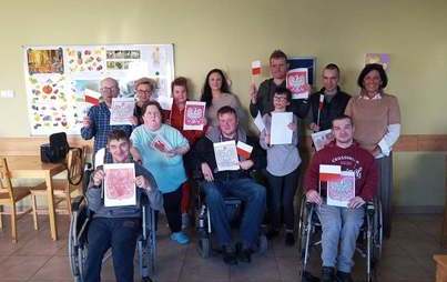 Zdjęcie do Biało-czerwony WTZ w Sycewicach