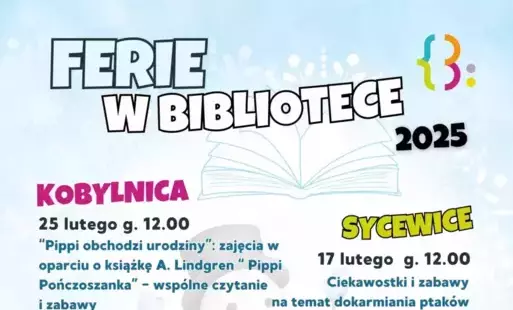 Zdjęcie do Ferie w Bibliotece