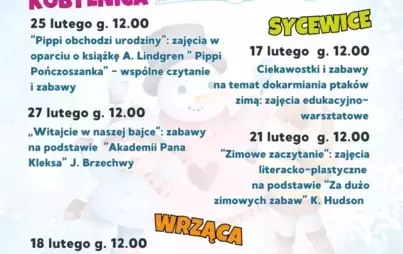 Zdjęcie do Ferie w bibliotece - Filia w Sycewicach